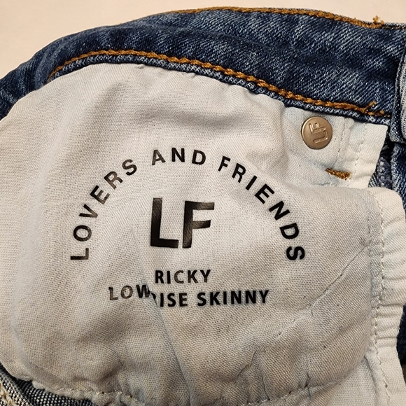 Lovers and Friends Ricky Skinny Jeans Sz 23 - Picture 13 of 13
